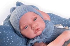 Antonio Juan 80219 SWEET REBORN NACIDO - realistická panenka miminko s celovinylovým tělem - 42 cm