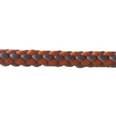Enpro Šňůra pletená bez jádra PPV 6 mm, 100 m, oranžovo-šedá, ENPRO