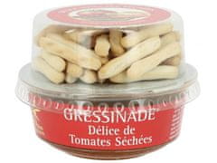 Gressinade - křupavé tyčinky a lahůdka ze sušených rajčat, 150g