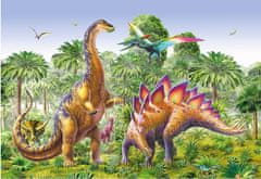 Dino Puzzle Souboj dinosaurů 2x48 dílků