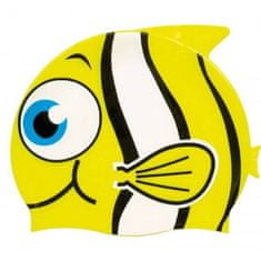HolidaySport Dětská plavecká čepice Dolvor SC14 Yellow Fish