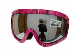 HolidaySport Dětské lyžařské brýle Spheric Minnesota G1306K-3,4 žluté