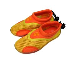 Alba Neoprenové boty do vody Junior žlutooranžové 30