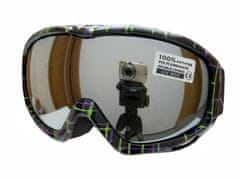 HolidaySport Dětské lyžařské brýle Spheric Montreal G1540K-7,8 žluté