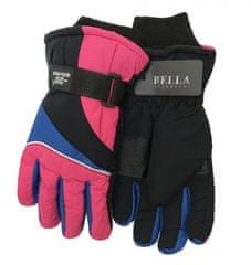 HolidaySport Dětské zimní rukavice Bella Accessori 9009-2 růžová