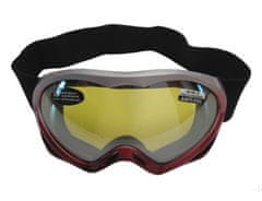 HolidaySport Dětské lyžařské brýle Cortini Avalanche G1230K silver/red