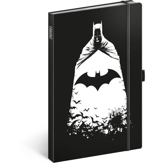 Notique Notes Batman, linkovaný, 13 × 21 cm