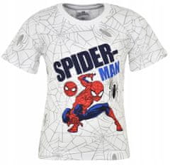 Eplusm Chlapecké tričko Spider-man Cobweb 122 / 6–7 roků Bílá