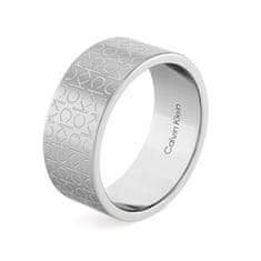 Calvin Klein Stylový ocelový prsten pro muže Iconic 35000437 (Obvod 64 mm)