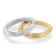 Calvin Klein Elegantní souprava ocelových prstenů Sculptural 35000330 (Obvod 52 mm)