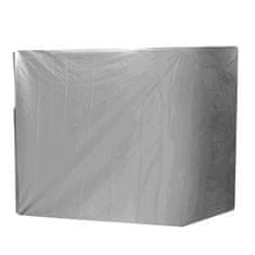 SONNENH IBC kontejner kryt ochranný plachtový obal UV-ochrana stříbrná