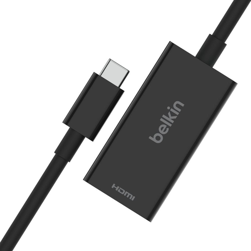 Levně Belkin adaptér USB-C na HDMI 2.1, černá, AVC013btBK