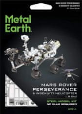 Metal Earth 3D puzzle Mars Rover Perseverance & Ingenuity Helicopter