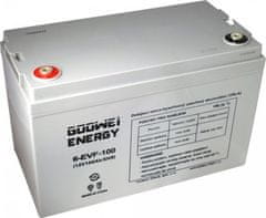 GOOWEI ENERGY Pb trakční záložní akumulátor VRLA GEL 12V/100Ah (6-EVF-100)