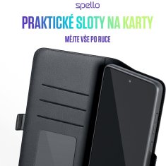 EPICO Spello by flipové pouzdro pro Xiaomi Redmi Note 12 4G, černá