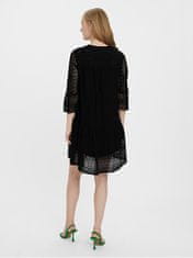 Vero Moda Dámské šaty VMHONEY 10275875 Black (Velikost S)