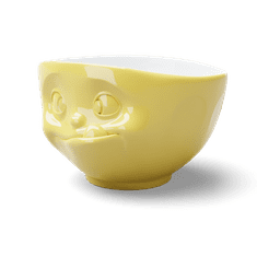 58products Miska "Olizující se" ve žluté barvě, 500 ml