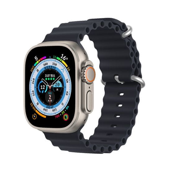Dux Ducis Remienok na hodinky Dux Ducis pre Apple Watch 8 / 7 / 6 / 5 / 4 / 3 / 2 / SE (41 / 40 / 38 mm) - Černá KP26353
