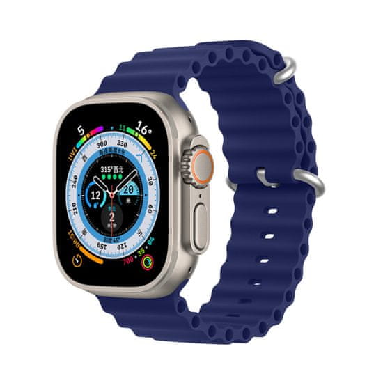 Dux Ducis Řemínek na hodinky Dux Ducis pro Apple Watch 8 / 7 / 6 / 5 / 4 / 3 / 2 / SE (45 / 44 / 42 mm) - Bílá KP25120