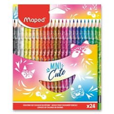 Maped Pastelky Maped Color'Peps Mini Cute 24 barev