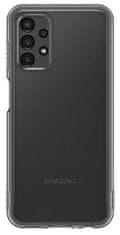 Samsung EF-QA135TBE Soft Clear Kryt pro Galaxy A13 Black