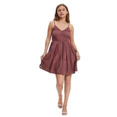 Vero Moda Dámské šaty VMHONEY Regular Fit 10220925 Rose Brown (Velikost S)