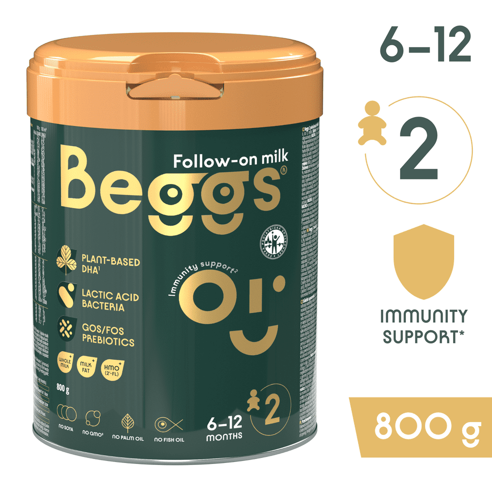 Beggs 2 pokračovací mléko 800 g