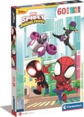 Clementoni Puzzle Marvel: Spidey a jeho úžasní přátelé MAXI 60 dílků