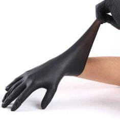 SF Medical Nitrilové rukavice SF Medical - nepudrované vel. S, M, L, XL (100 ks) - černé Velikost: S