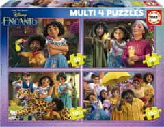 Educa Puzzle Encanto 4v1 (50,80,100,150 dílků)