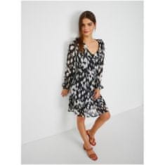 Orsay Bílo-černé dámské vzorované šaty ORSAY_442280-660000 38