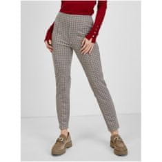 Orsay Béžové dámské kostkované kalhoty ORSAY_350191080000 XS