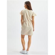 Orsay Béžové dámské mikinové šaty s krajkou ORSAY_443007-048000 XS