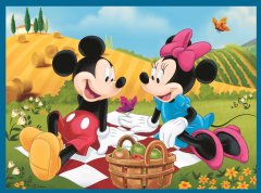 Trefl Sada 3v1 Mickey a přátelé (2x puzzle + pexeso)
