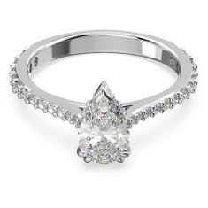 Swarovski Blyštivý prsten s čirými krystaly Millenia 5642628 (Obvod 58 mm)