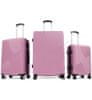 Aga Travel Sada cestovních kufrů MR4654 Růžová