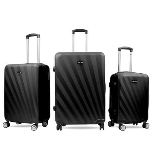 Aga Travel Sada cestovních kufrů MR4653 Černá