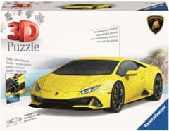 Ravensburger 3D Puzzle Lamborghini Huracán Evo žluté 108 dílků