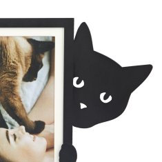 Balvi Fotorámeček Hidden Cat 27704, 10x15cm, černý