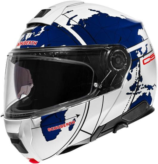 Schuberth Helmets přilba C5 Globe modro-bílo-červená