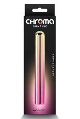 NS Novelties CHROMA Sunrise (Large), klasický vibrátor růžový