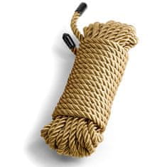 NS Novelties BOUND Rope (Gold), 7,5 m bondážní lano z umělého vlákna
