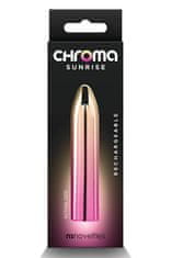 NS Novelties CHROMA Sunrise (Medium), klasický vibrátor růžový