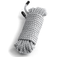 NS Novelties BOUND Rope (Silver), 7,5 m bondážní lano z umělého vlákna