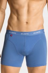 ATLANTIC Pánské boxerky 3MH-047 modrá-grafit-černá - Atlantic S