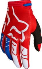 Fox Racing FOX 180 Skew Glove - white/red/blue MX (Velikost: S) 28156-574-MASTER