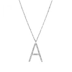 Rosato Stříbrný náhrdelník s přívěskem A Cubica RZCU01 (řetízek, přívěsek)