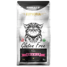 BIOFEED Euphoria Kitten Bezlepkové Krmivo Pro Koťata S Drůbeží A Králíkem 2kg