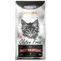 BIOFEED Euphoria Kitten Grain Free Pro Koťata S Kuřecím Masem A Batáty 2kg
