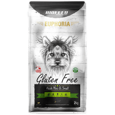 BIOFEED Euphoria Gluten Free Mini & Small Pro Psy Mini A Malých Plemen S Jehněčím 2kg